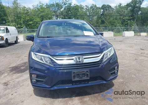 2019 Honda Odyssey Ex from USA, damaged, VIN 5FNRL6H5XKB111810